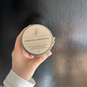 Littleton Lemongrass Soy Candle 4oz